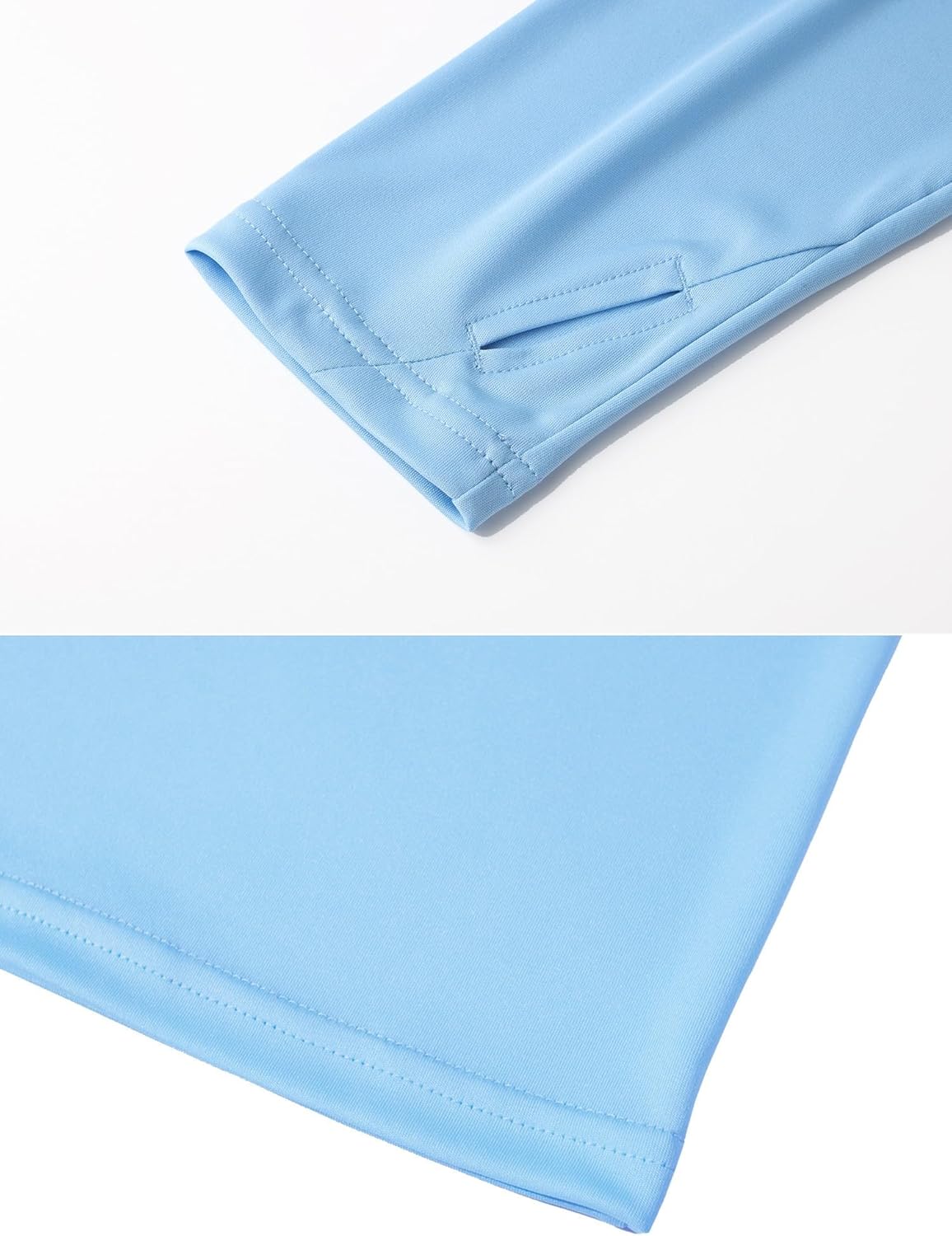 Men’s UPF50+ Long Sleeve Hoodie Lightweight Rash Guard