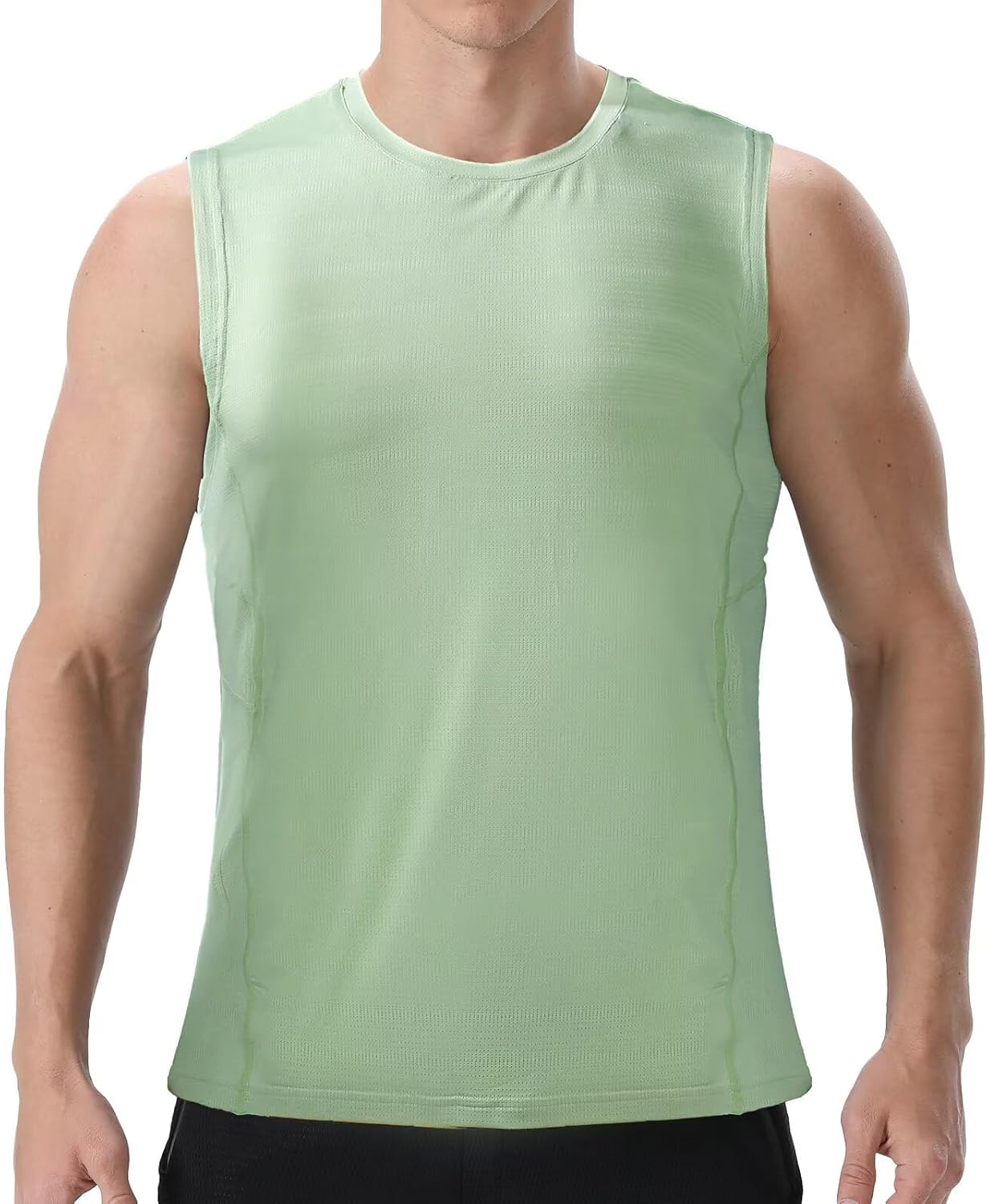 Men’s Sleeveless Quick Dry Athletic Sports Tank Top