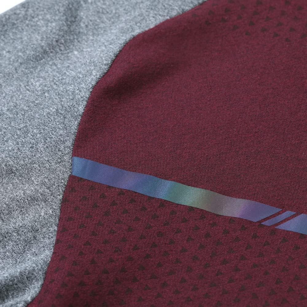 Men’s Thermal Lined Athletic Hoodie Winter Running Top