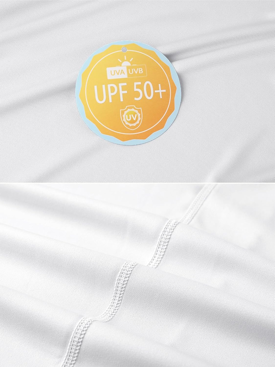 Men’s UPF50+ Long Sleeve Hoodie Lightweight Rash Guard