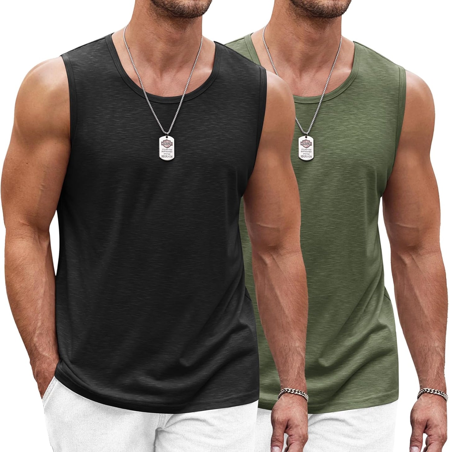 Men’s Summer Workout Tank Quick Dry Fitness Vest