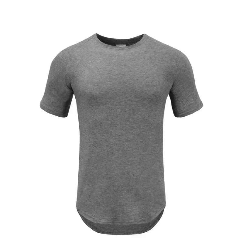 Men's Slim Fit Cotton Training T-Shirt