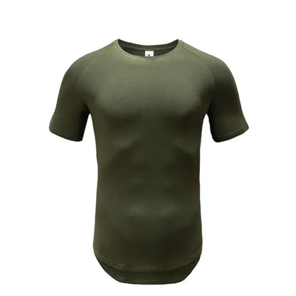 Men's Slim Fit Cotton Training T-Shirt