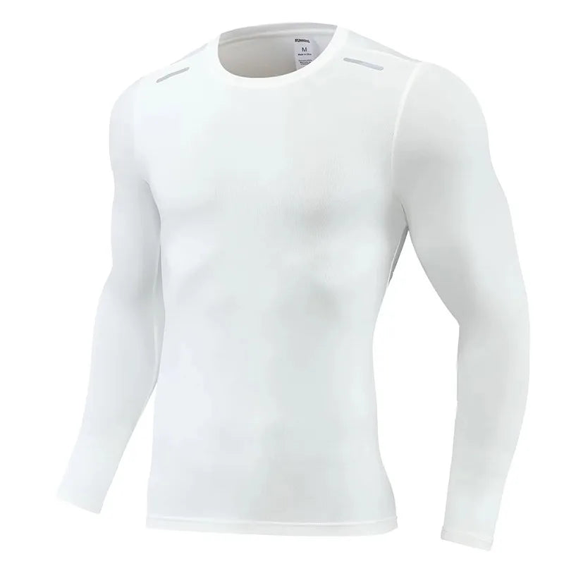 Men's Long Sleeve Compression Running Top