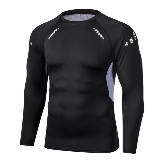 Men's Thermal Compression Running Shirt
