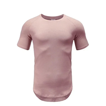 Men's Slim Fit Cotton Training T-Shirt