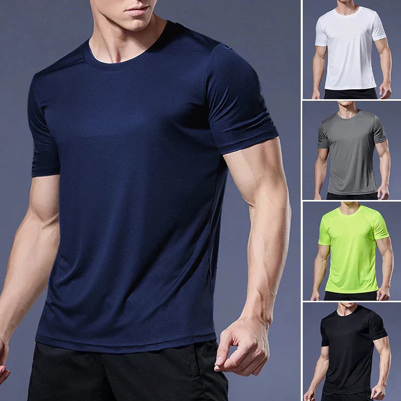 Men's Quick-Dry Breathable Sports T-Shirt